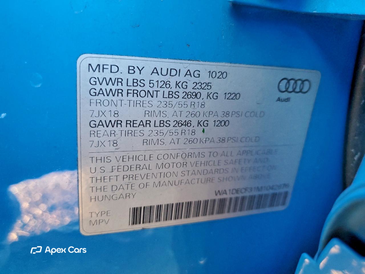 Audi Q3 2021