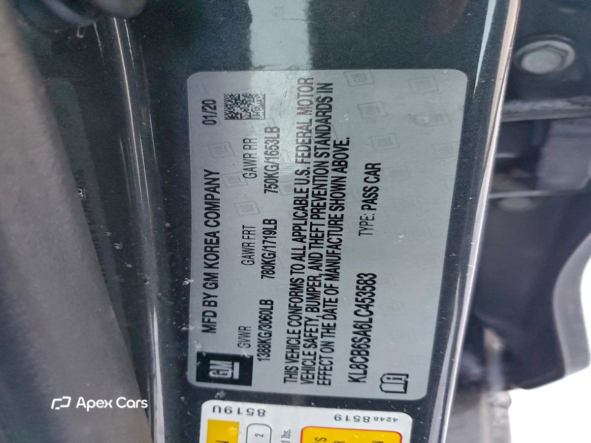 Chevrolet Spark 2020