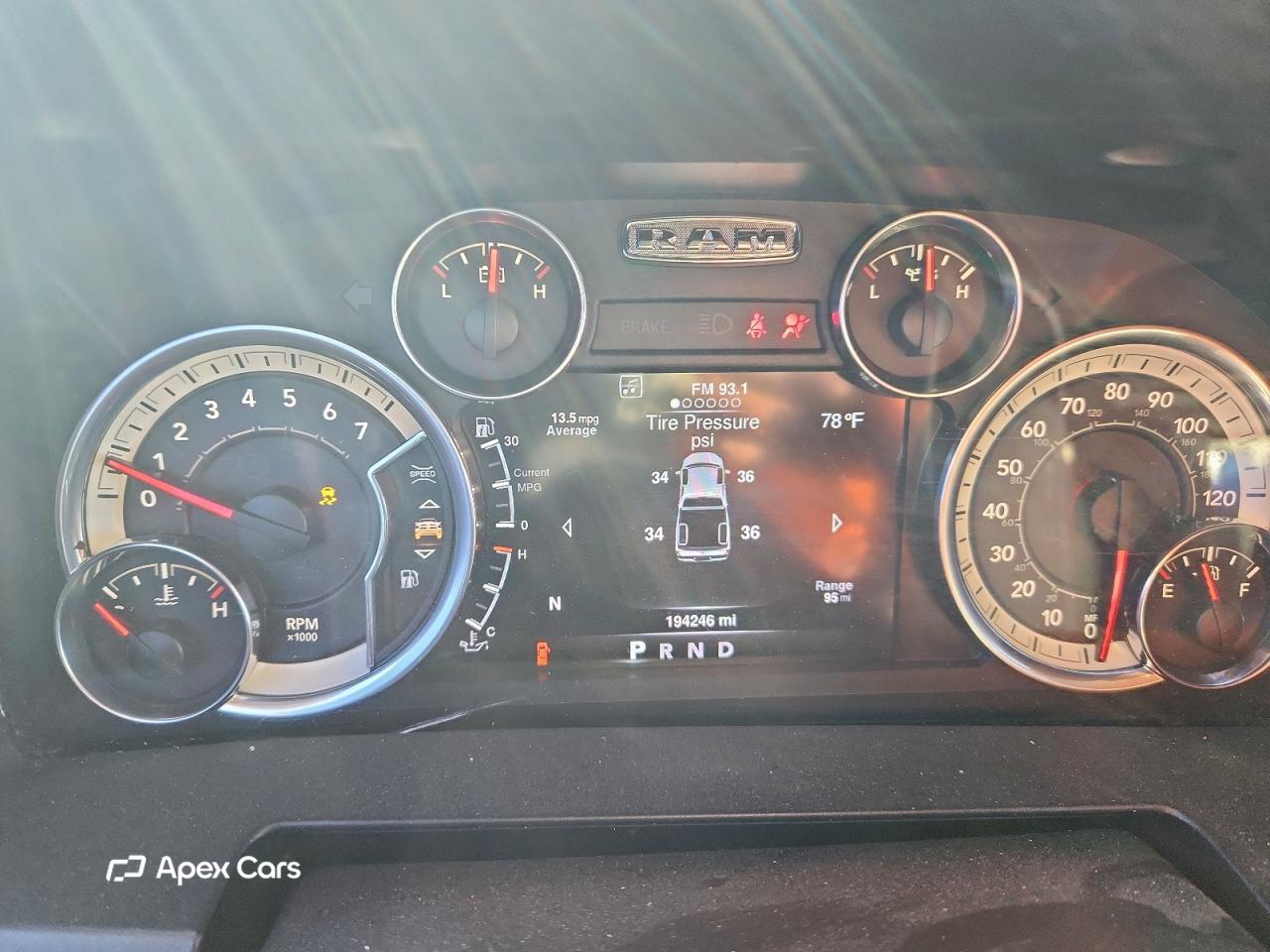 RAM 1500 2016