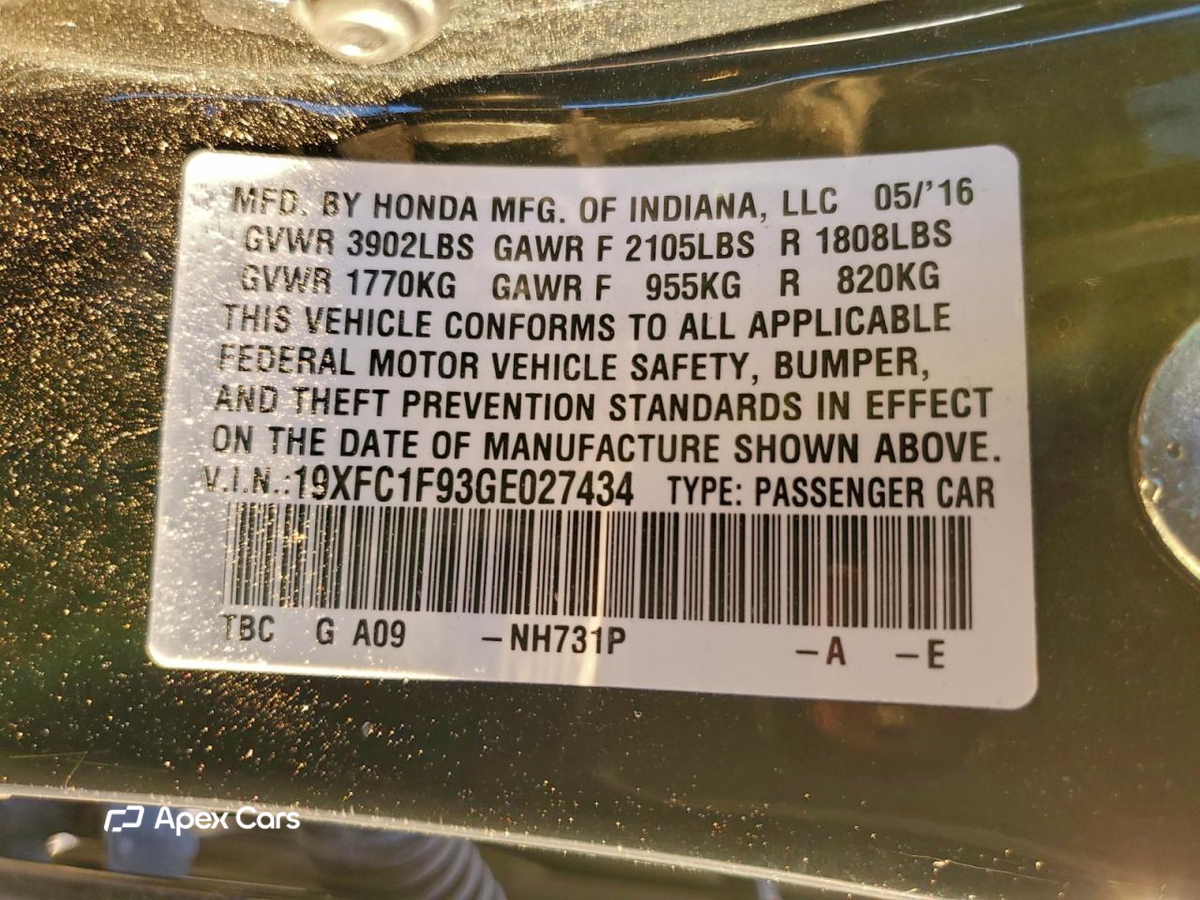 Honda Civic 2016