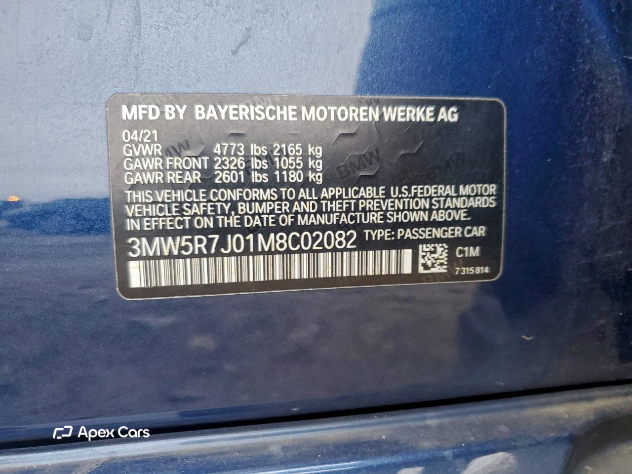 BMW Series 3 2021