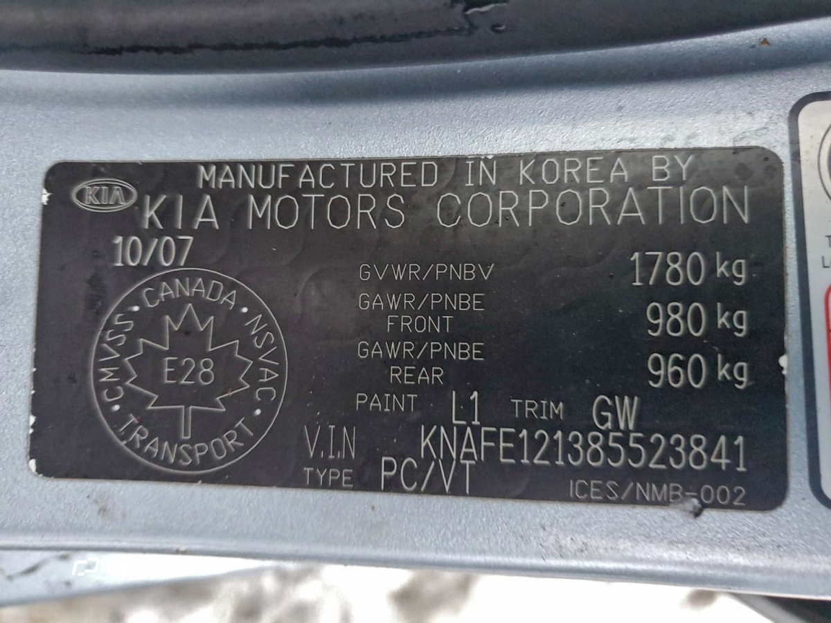 Kia Spectra 2008