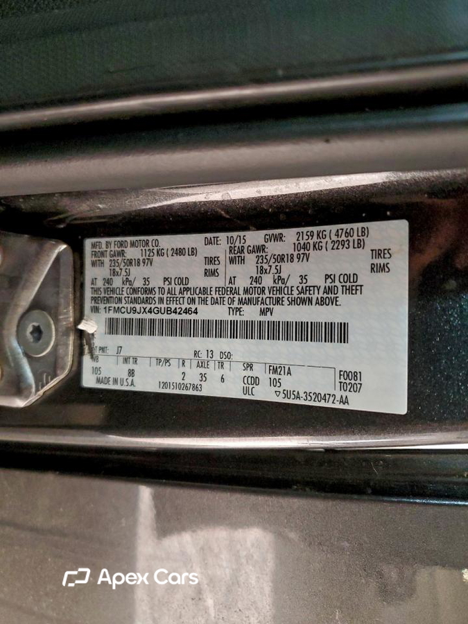 Ford Escape 2016