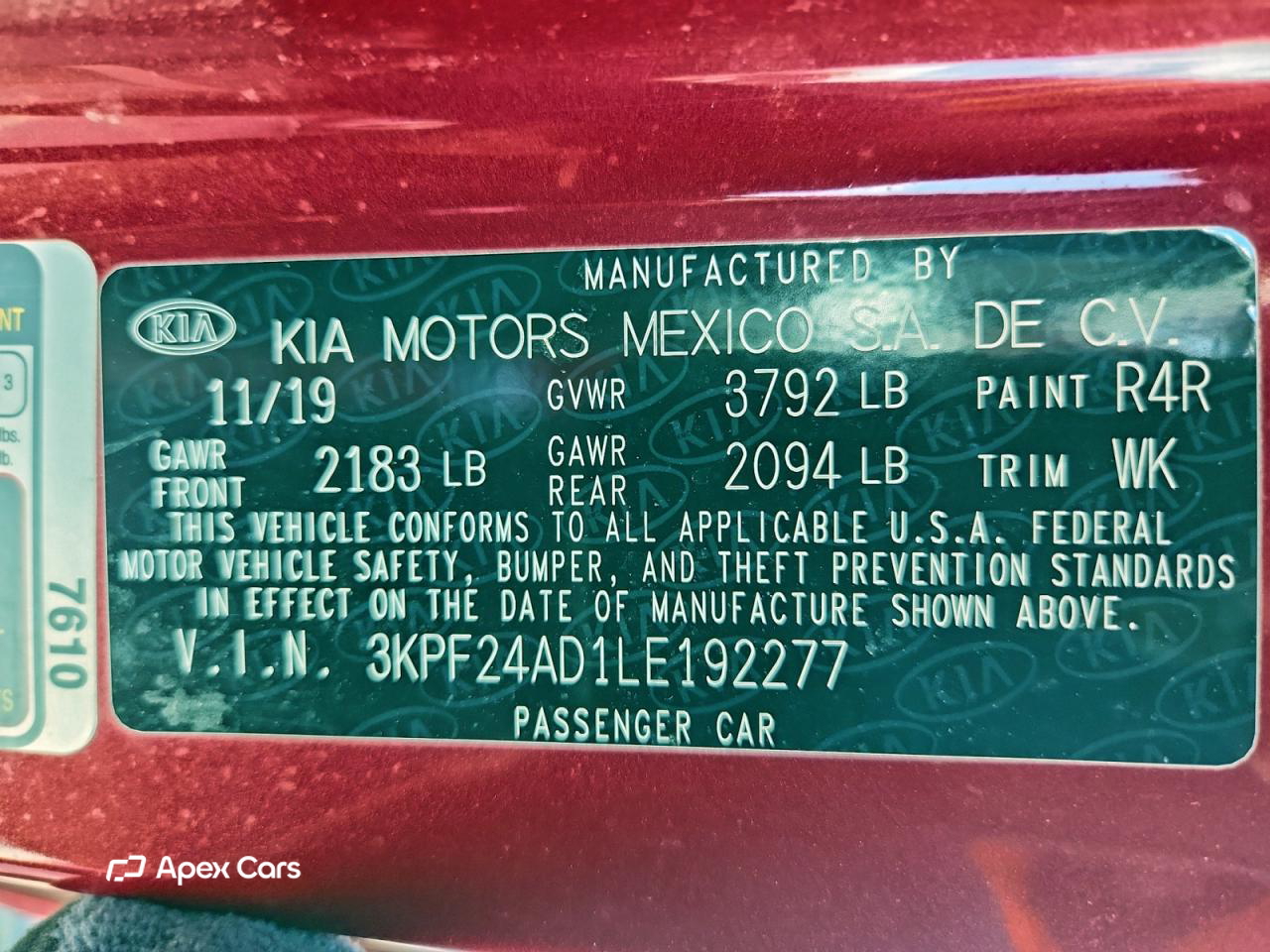 Kia Forte 2020