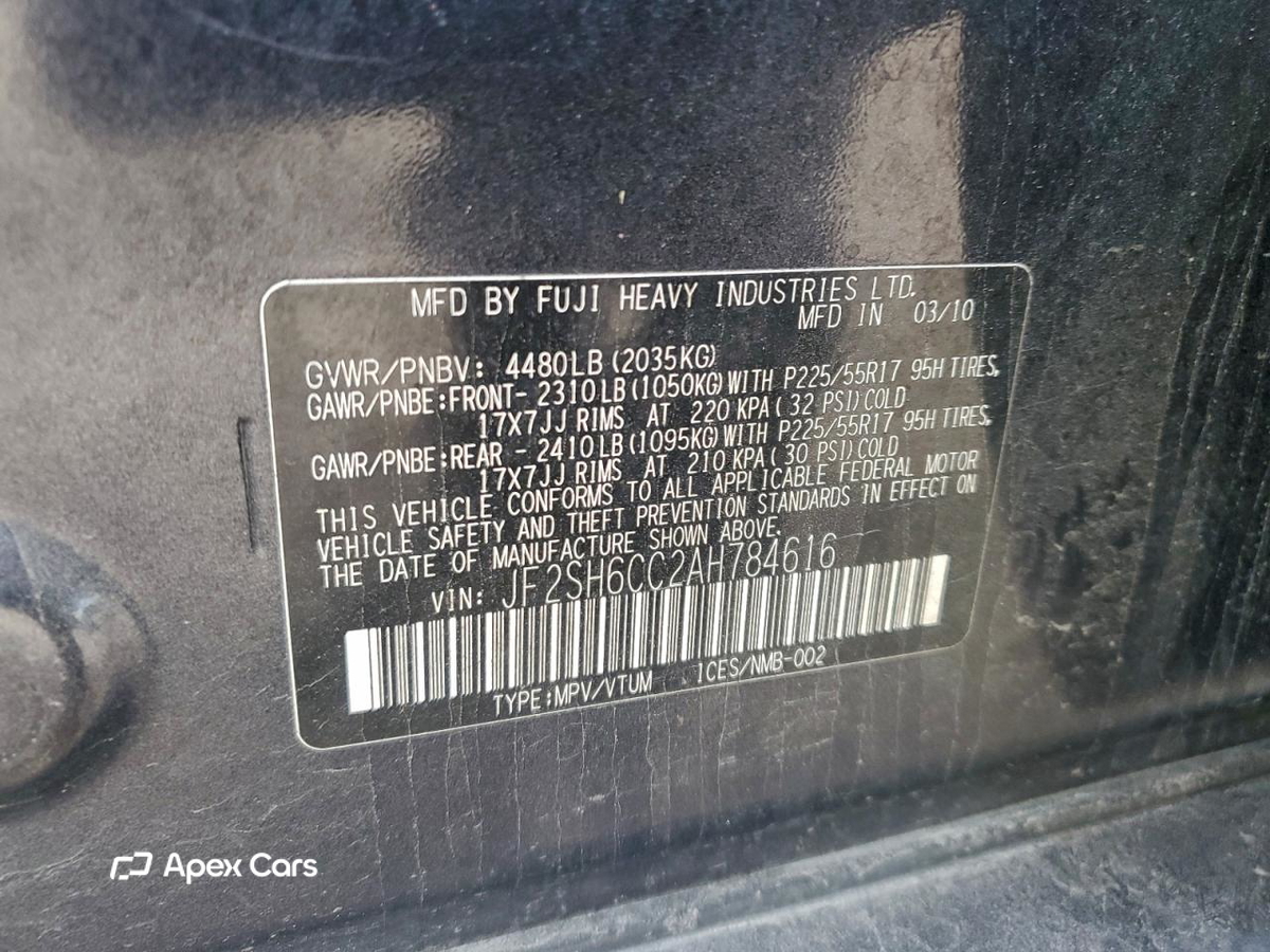 Subaru Forester 2010