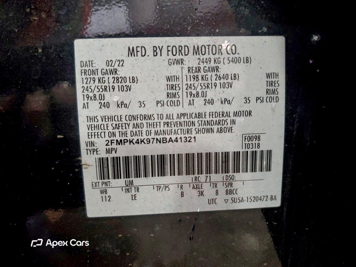 Ford Edge 2022