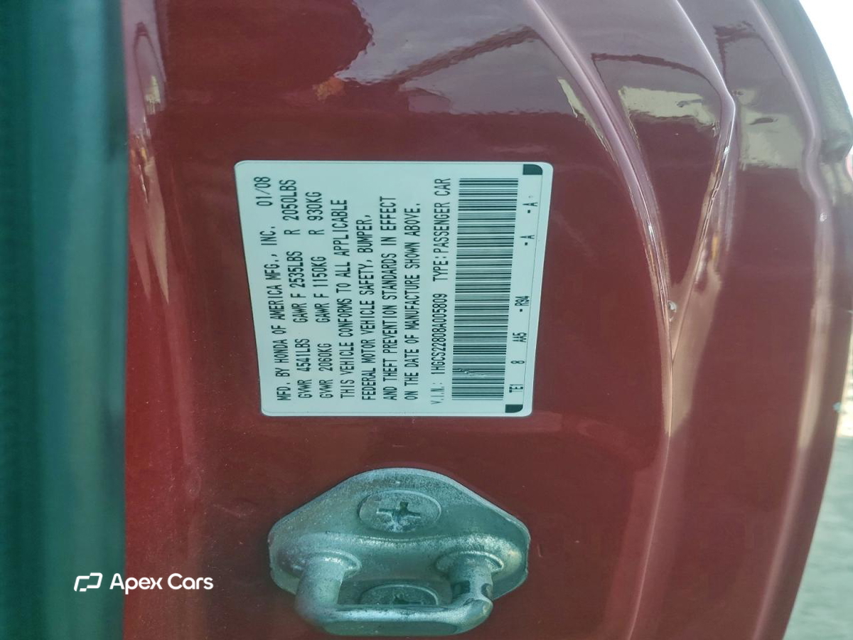 Honda Accord 2008
