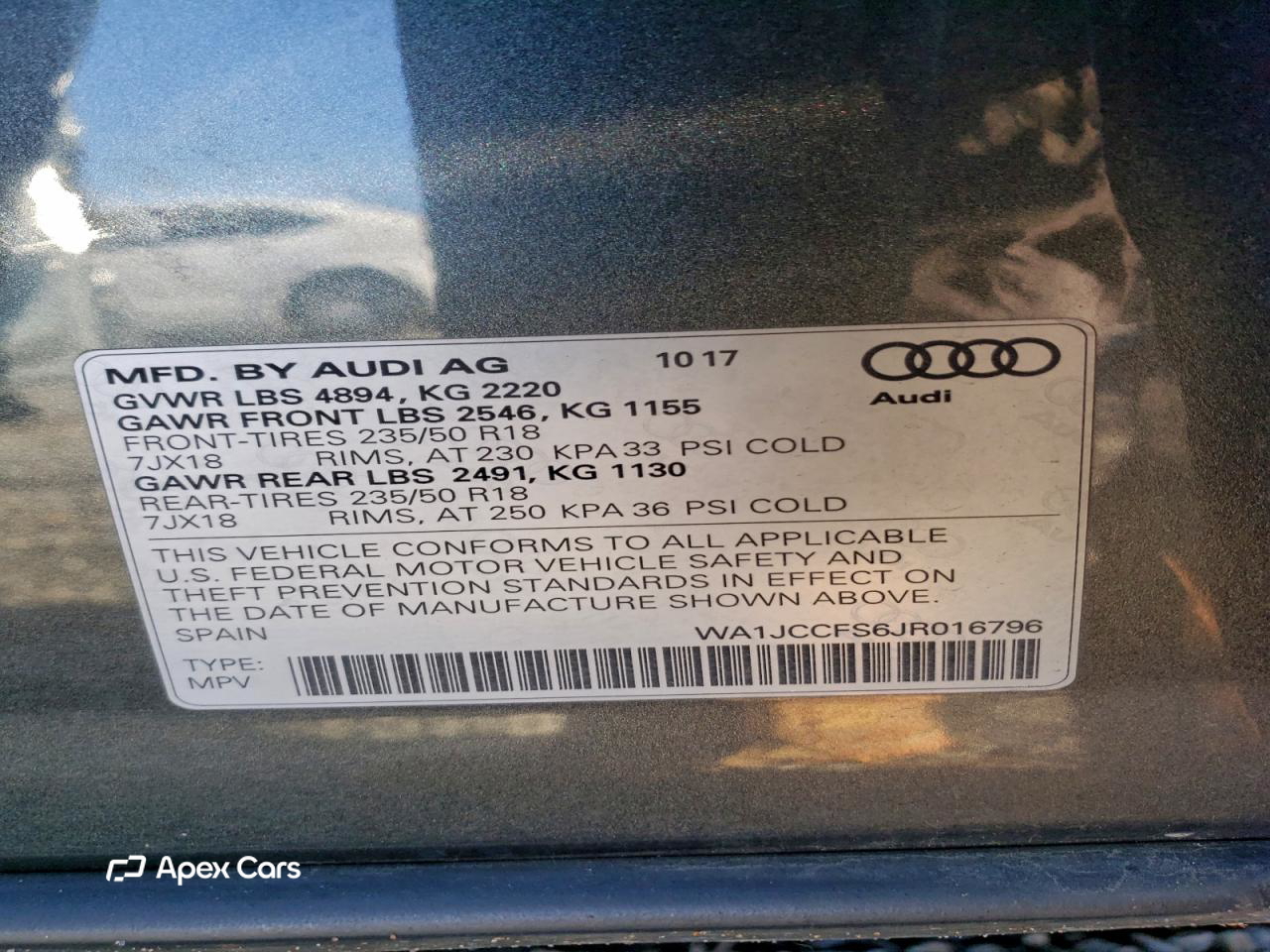 Audi Q3 2018