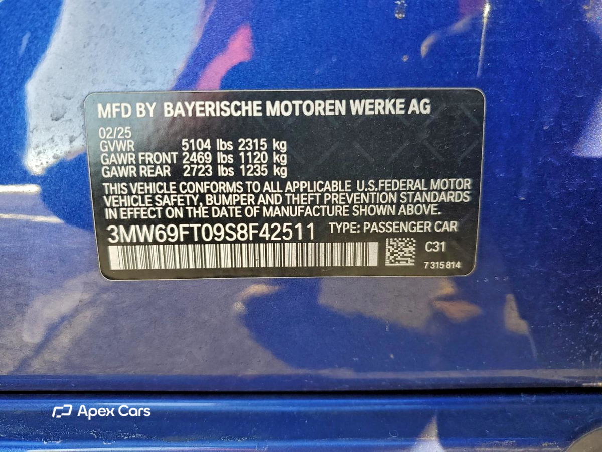 BMW Series 3 2025