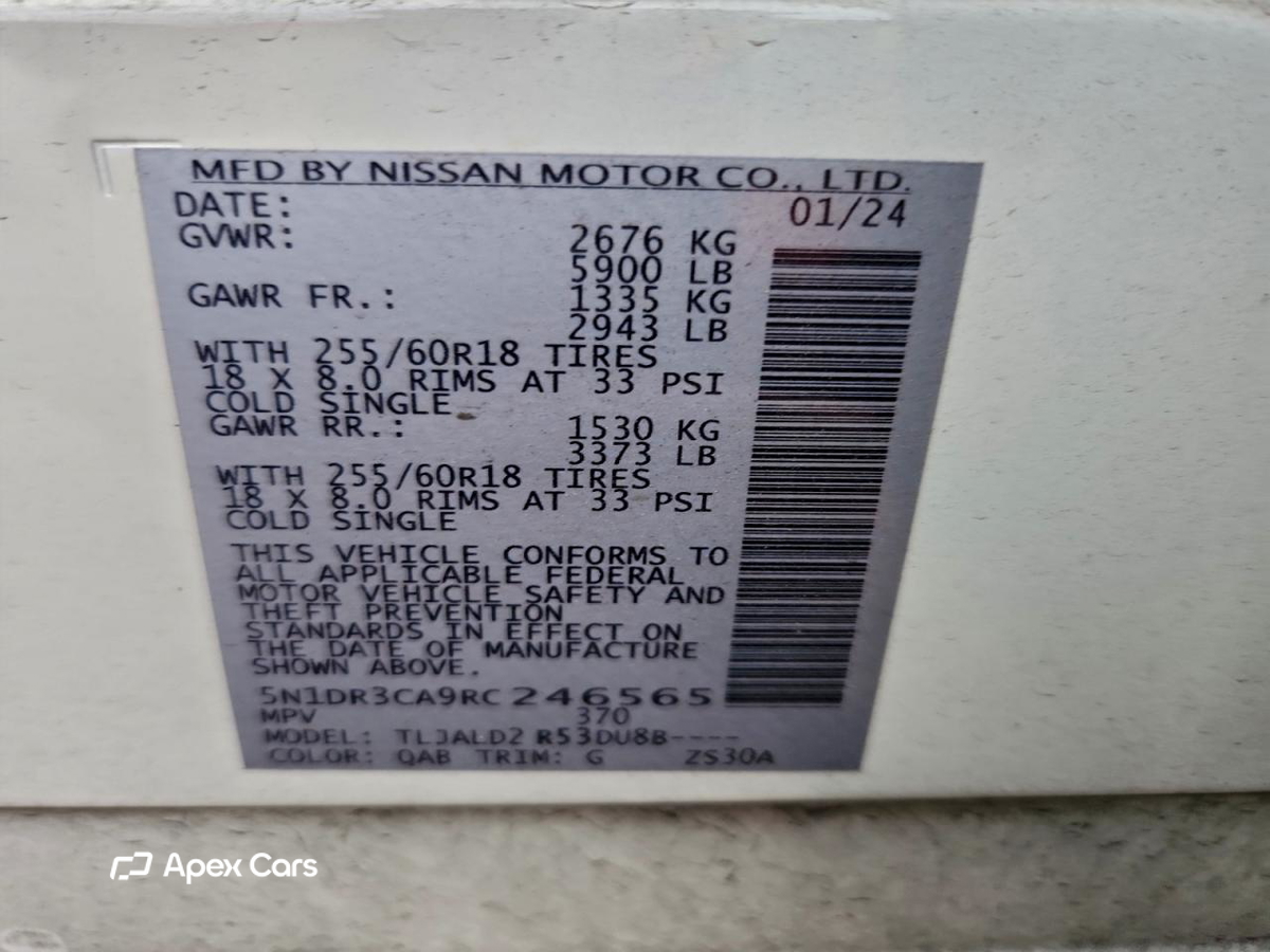 Nissan Pathfinder 2024