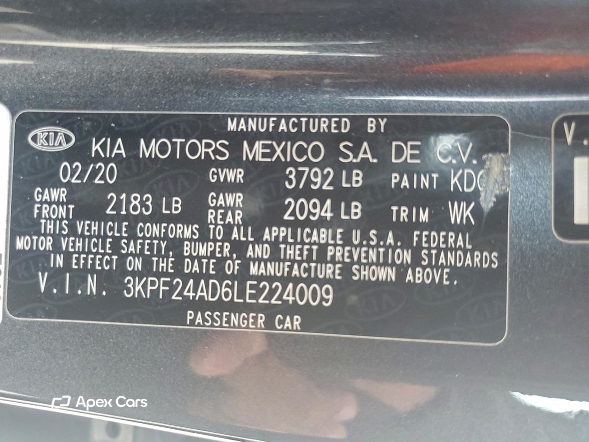 Kia Forte 2020