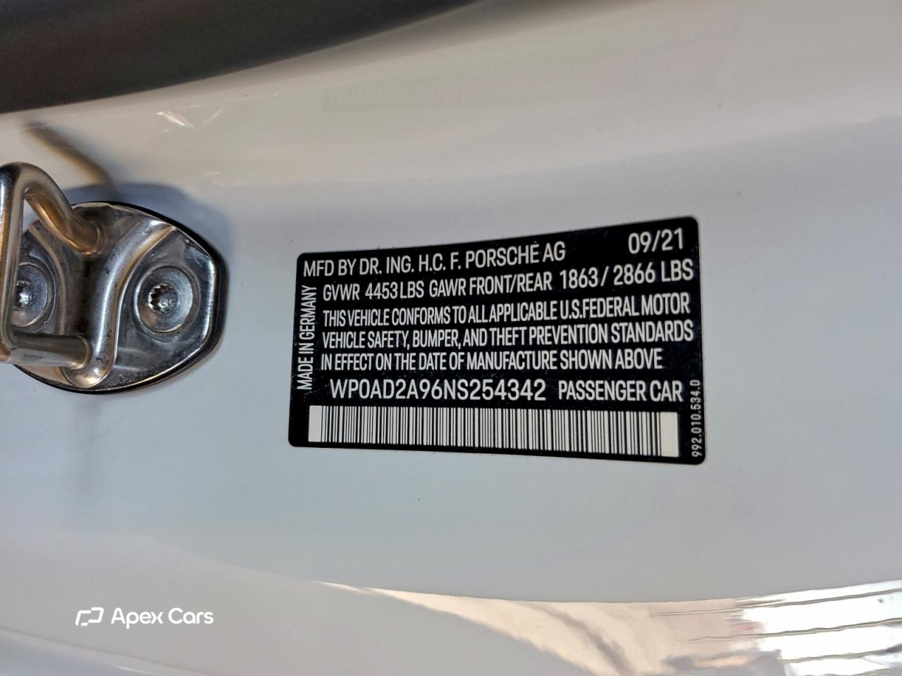 Porsche 911 2022