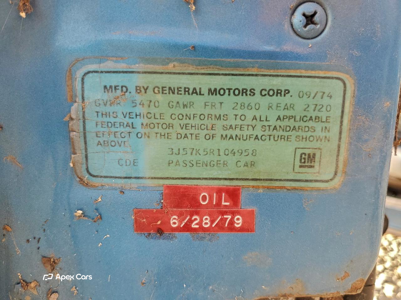 Oldsmobile Cutlass 1975