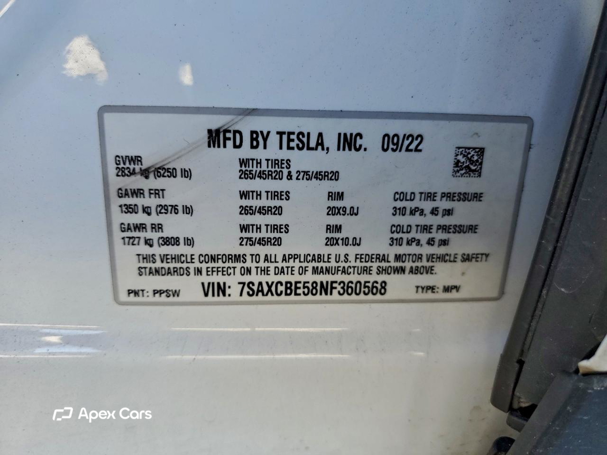 Tesla Model X 2022