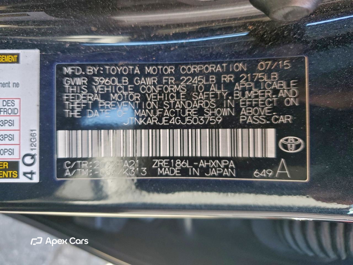 Toyota  2016