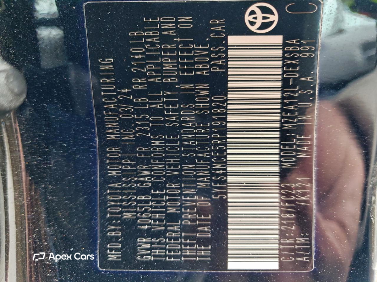 Toyota Corolla 2024