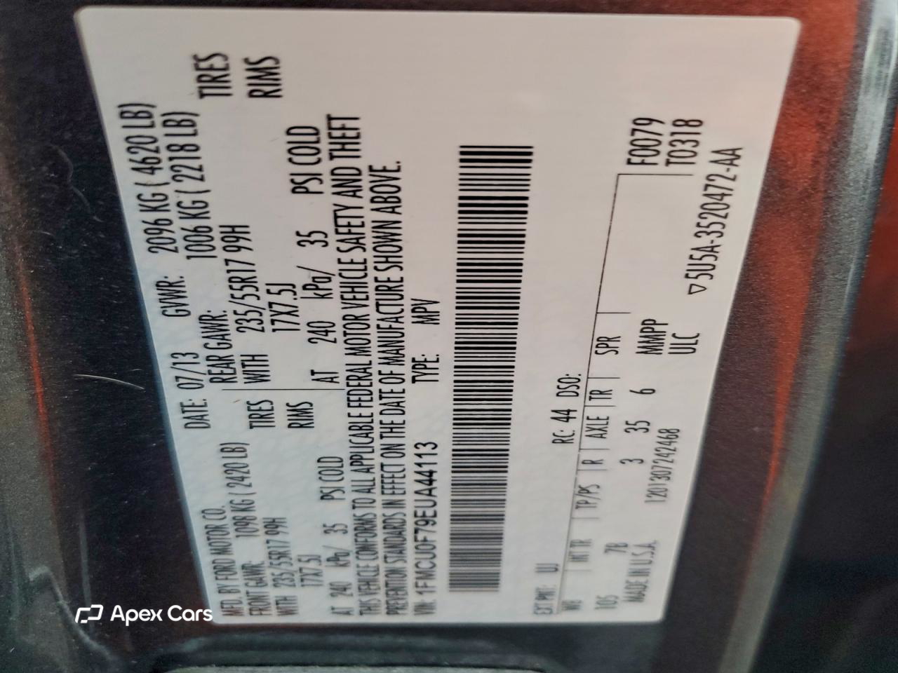 Ford Escape 2014