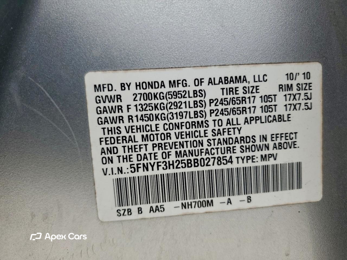 Honda Pilot 2011