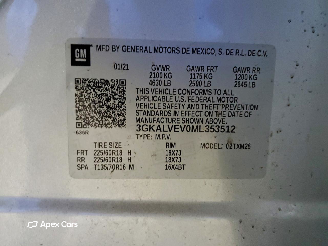 GMC Terrain 2021