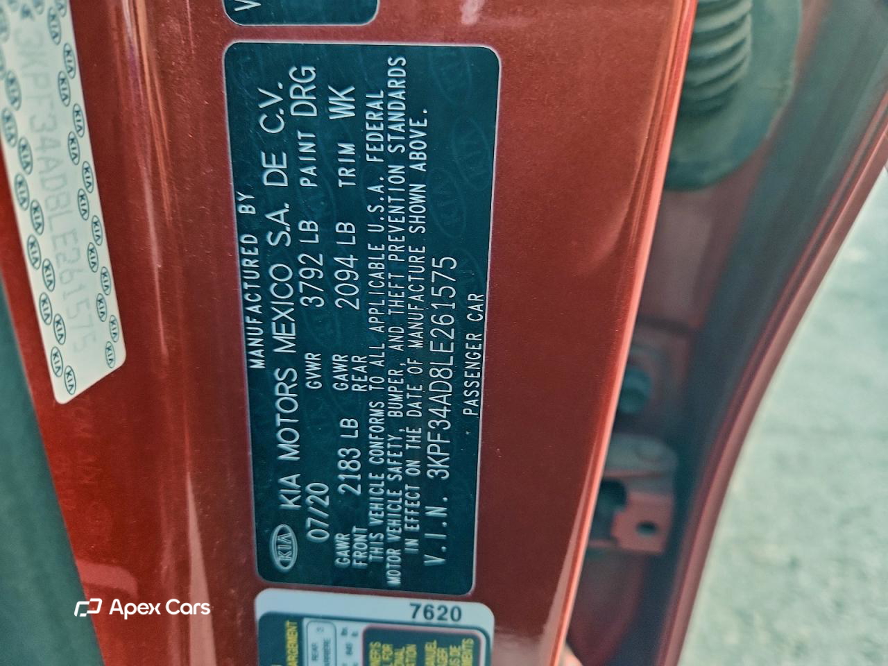 Kia Forte 2020
