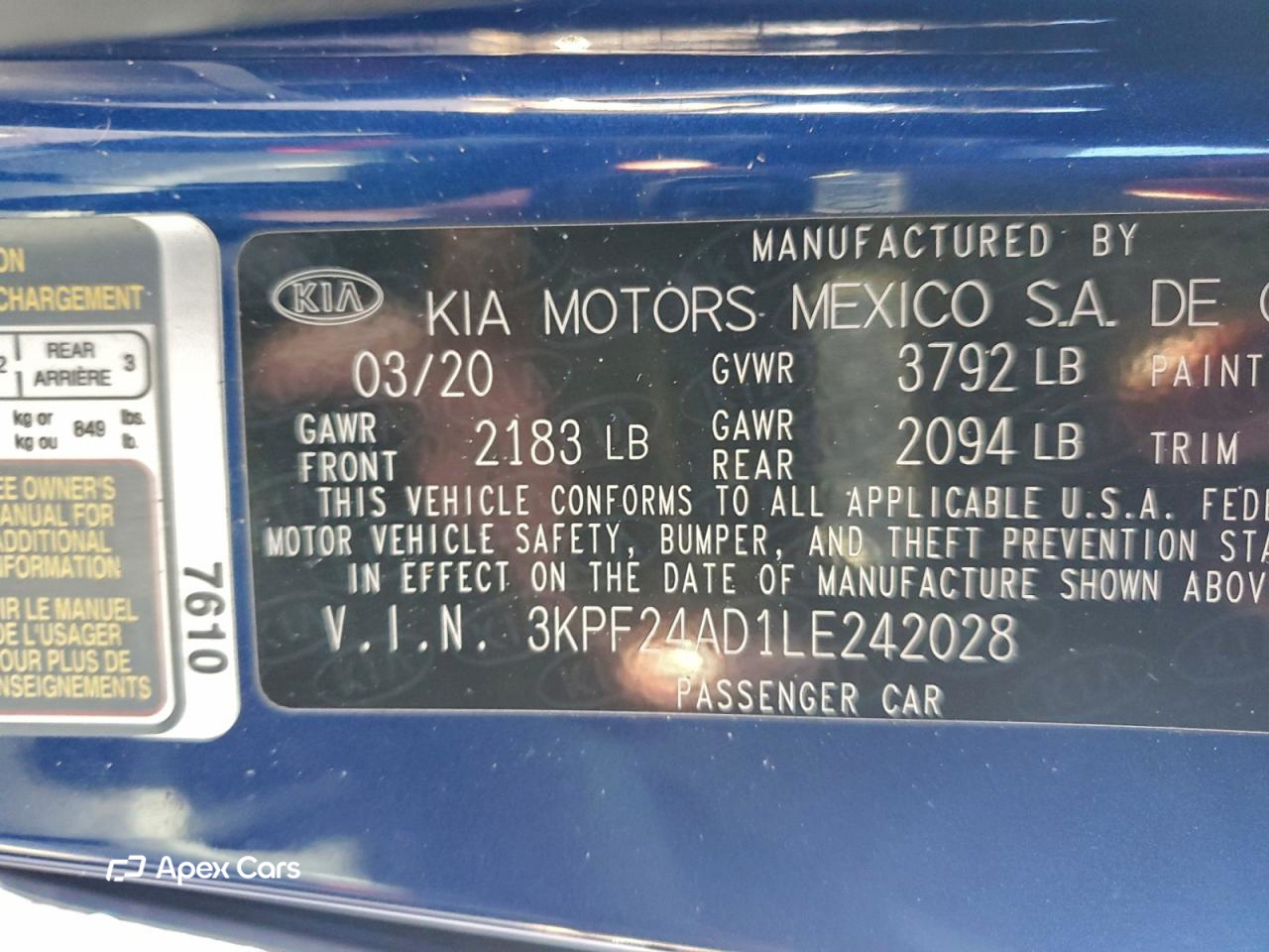 Kia Forte 2020
