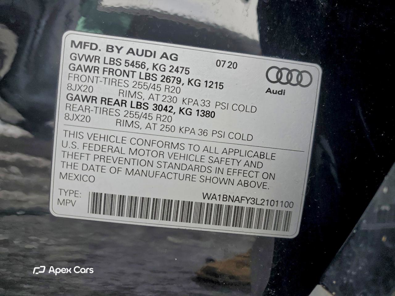 Audi Q5 2020