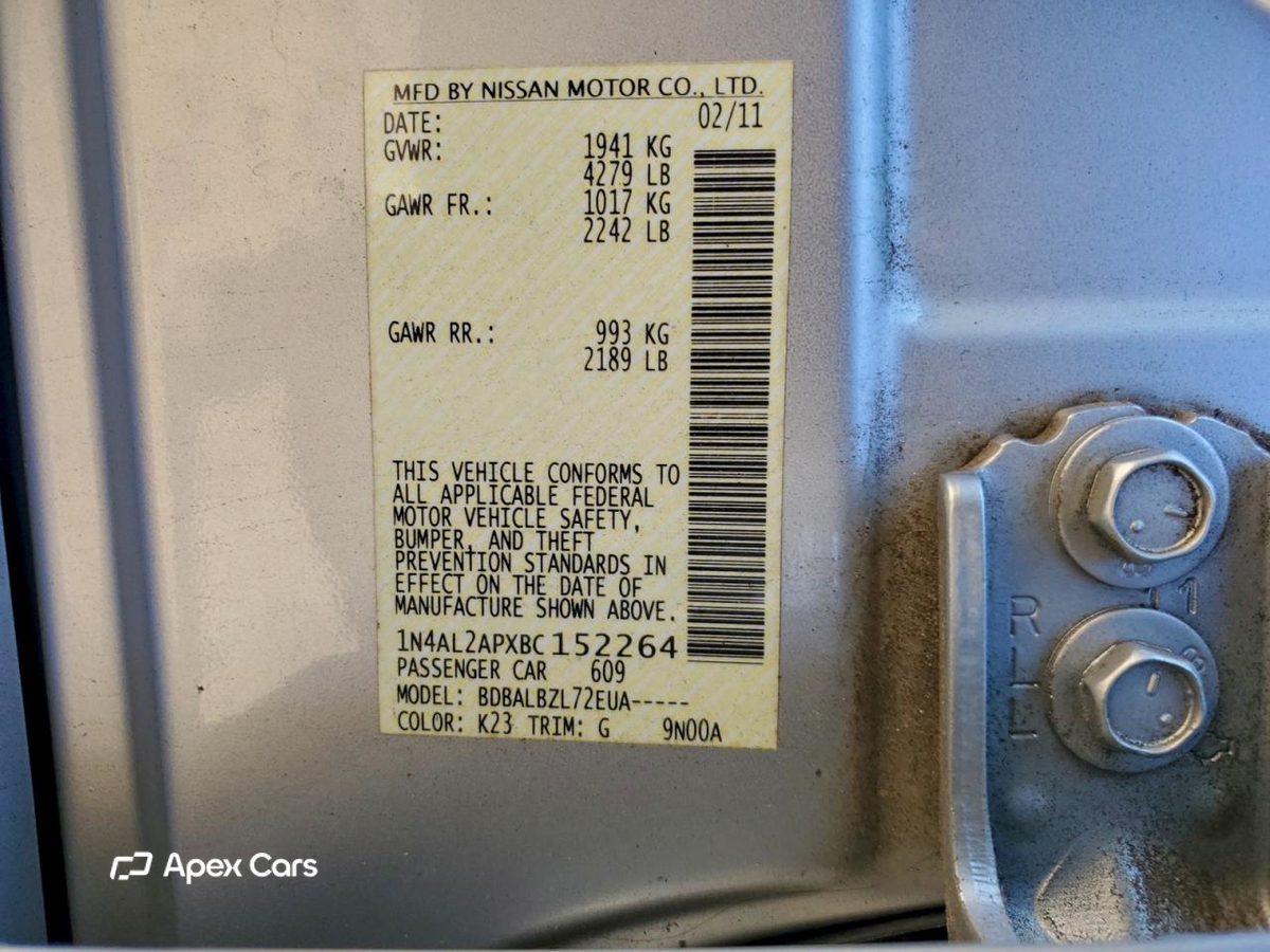 Nissan Altima 2011