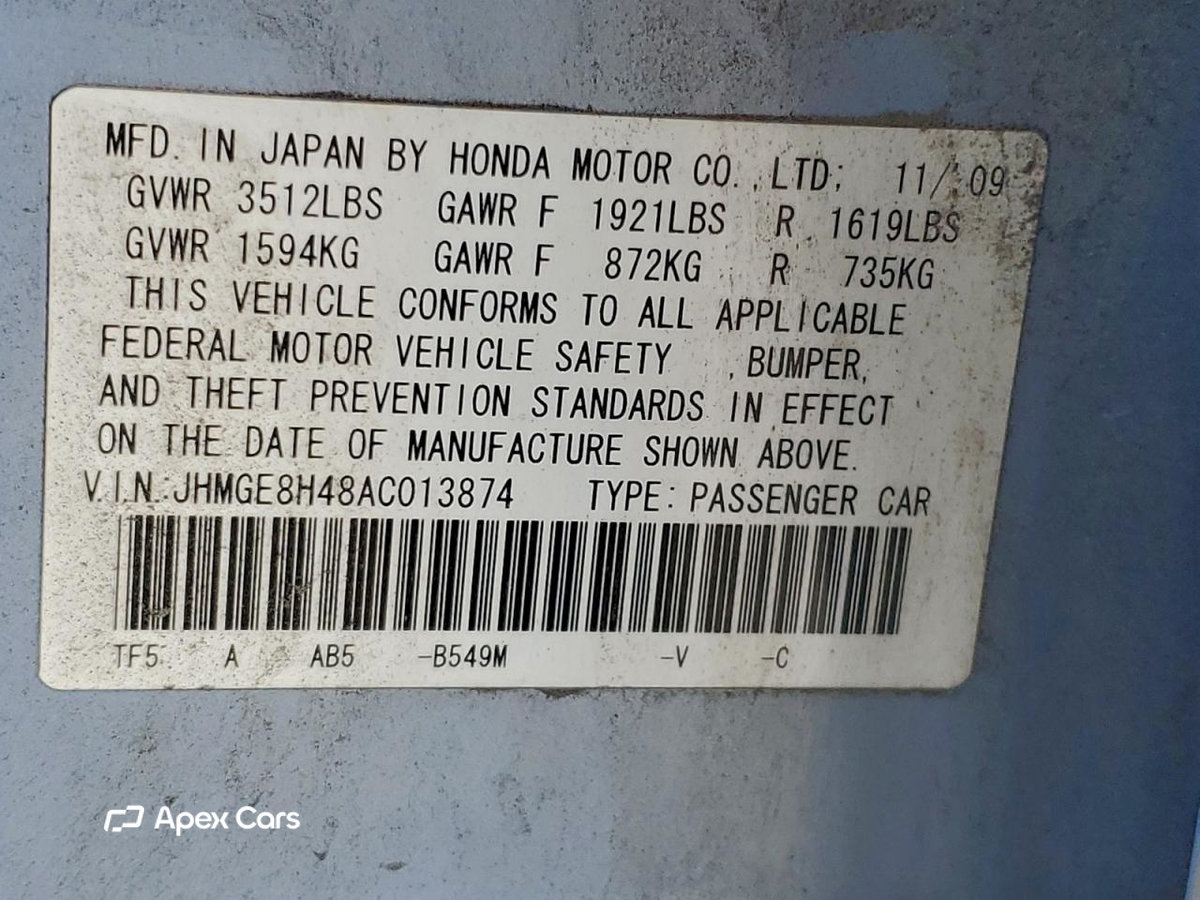 Honda Fit 2010