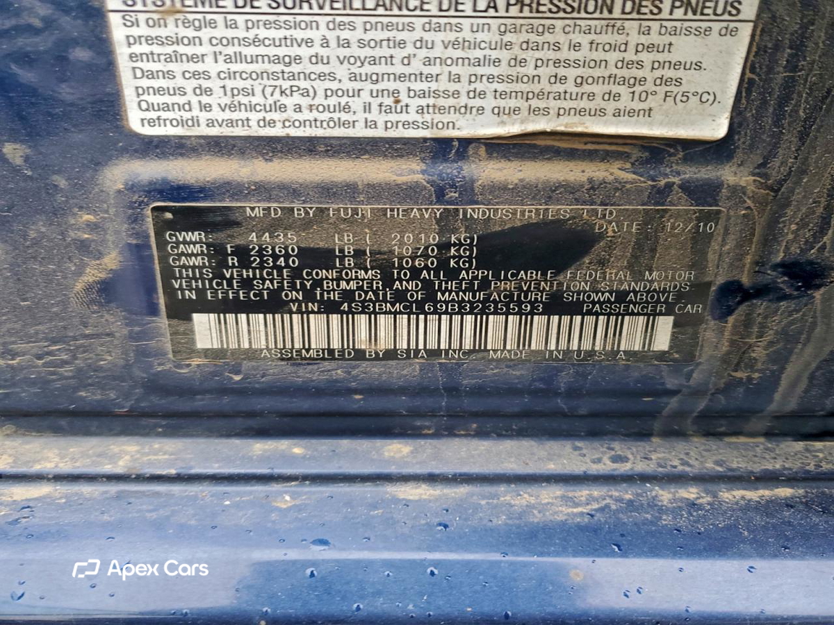 Subaru Legacy 2011