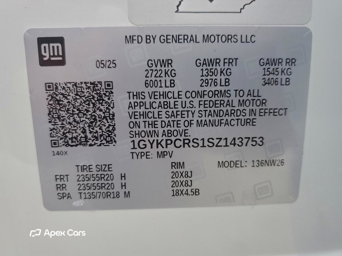 Cadillac XT6 2025