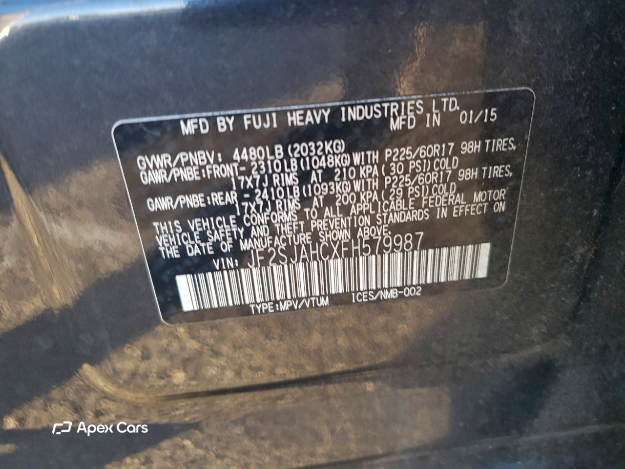 Subaru Forester 2015