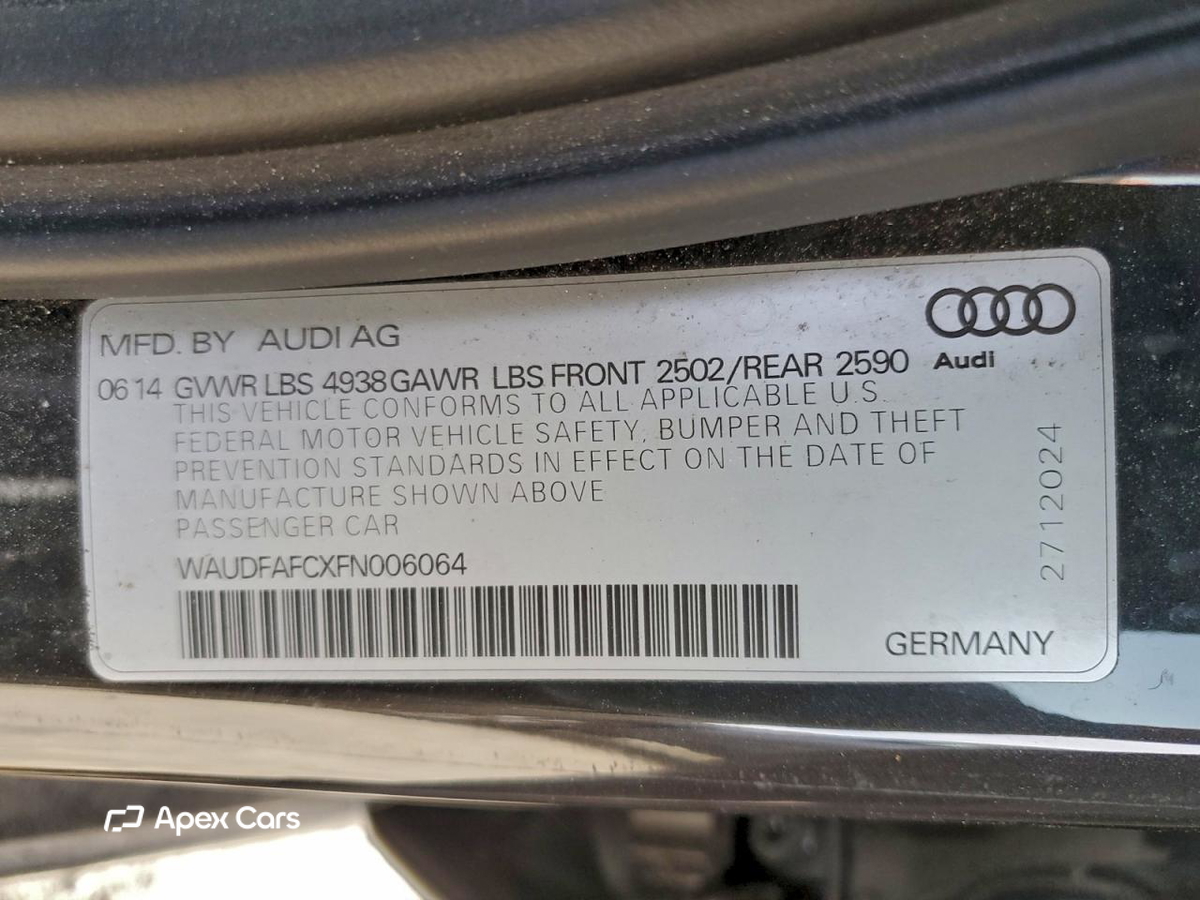 Audi A6 2015