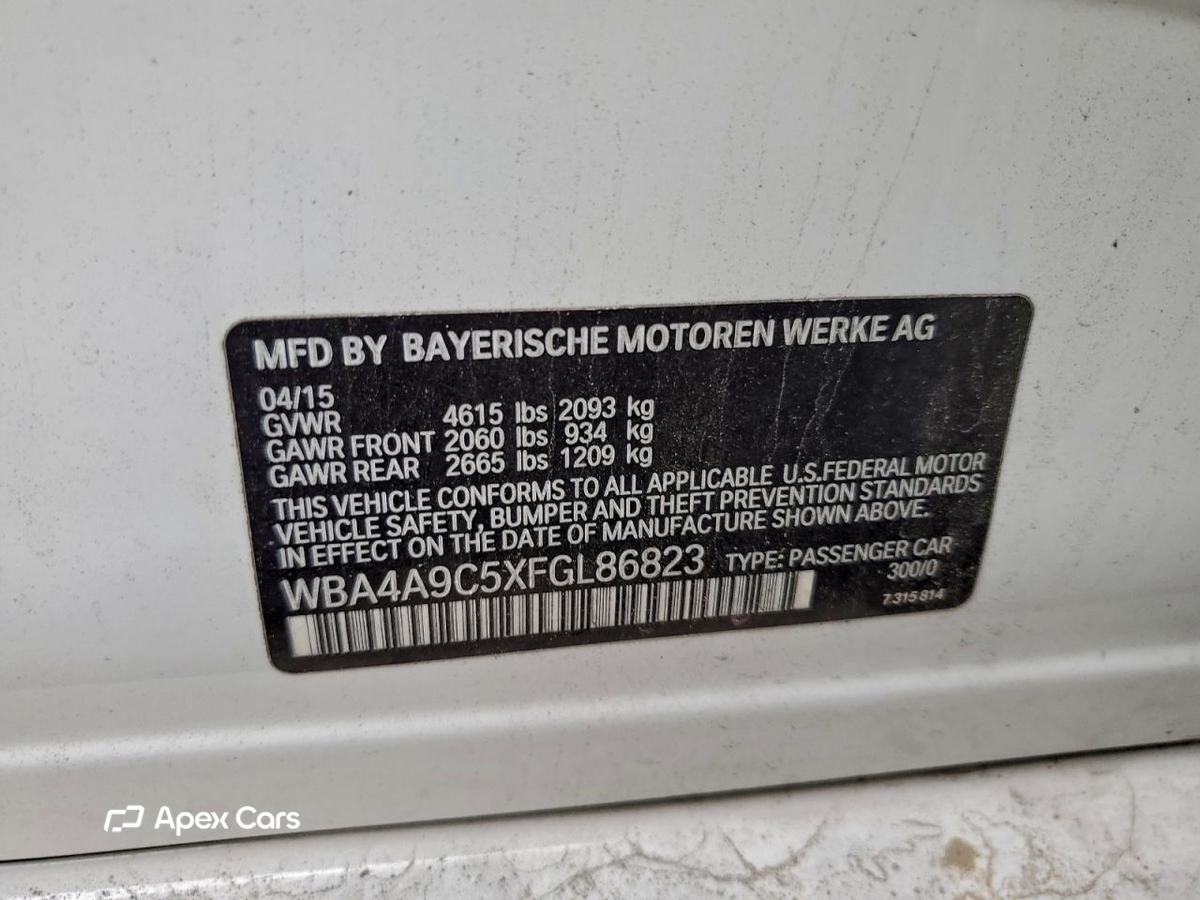 BMW Series 4 2015