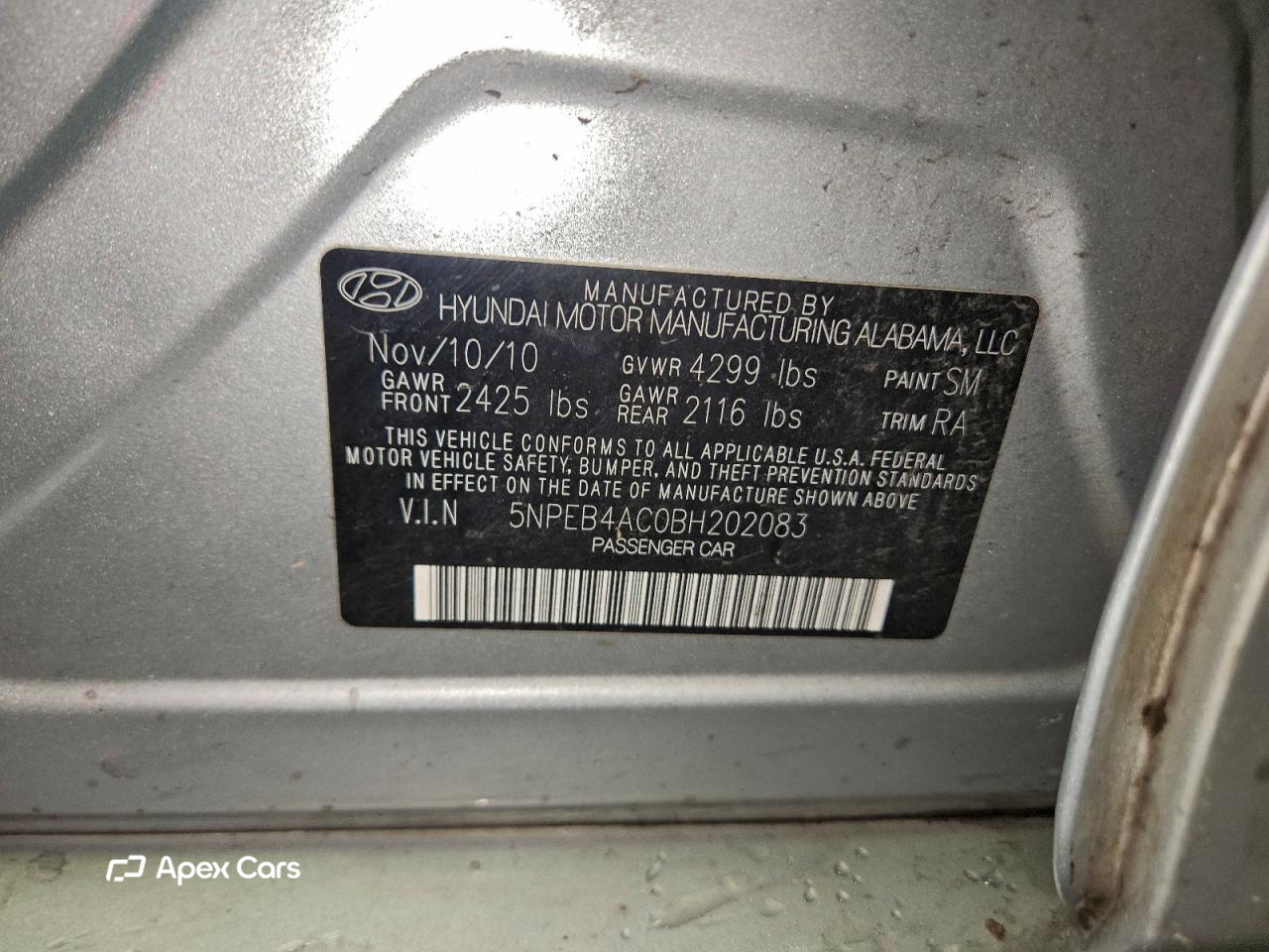 Hyundai Sonata 2011
