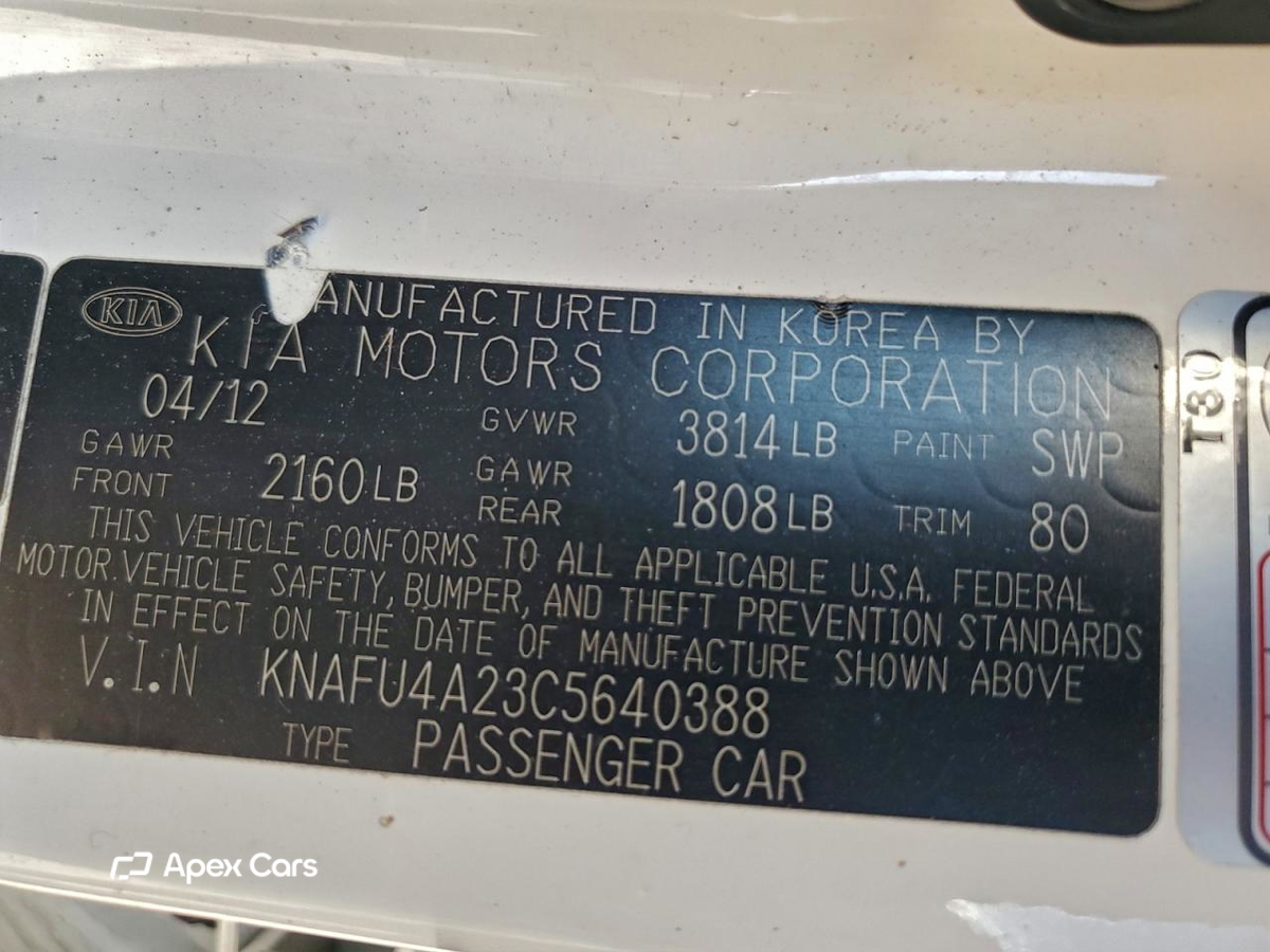 Kia Forte 2012