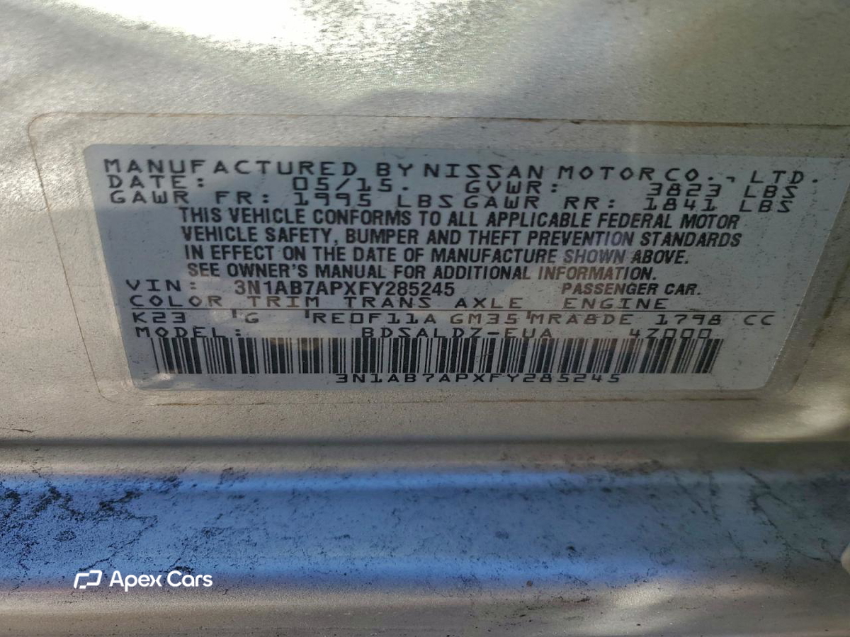 Nissan Sentra 2015