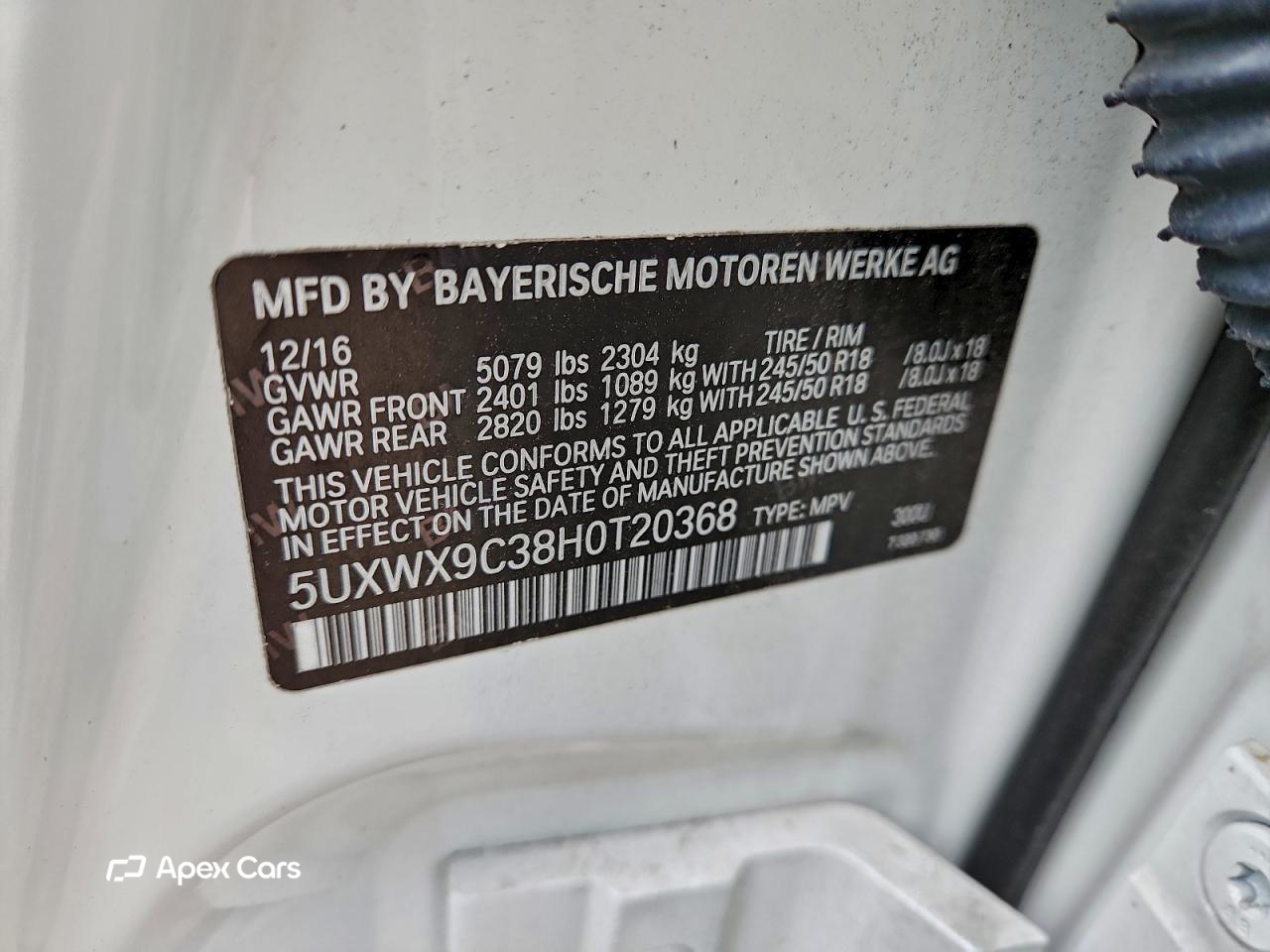 BMW X3 2017