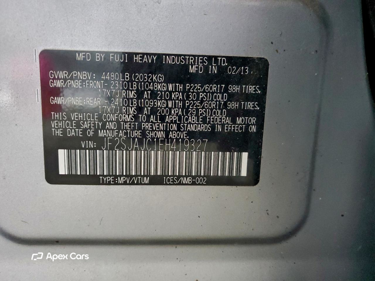 Subaru Forester 2014