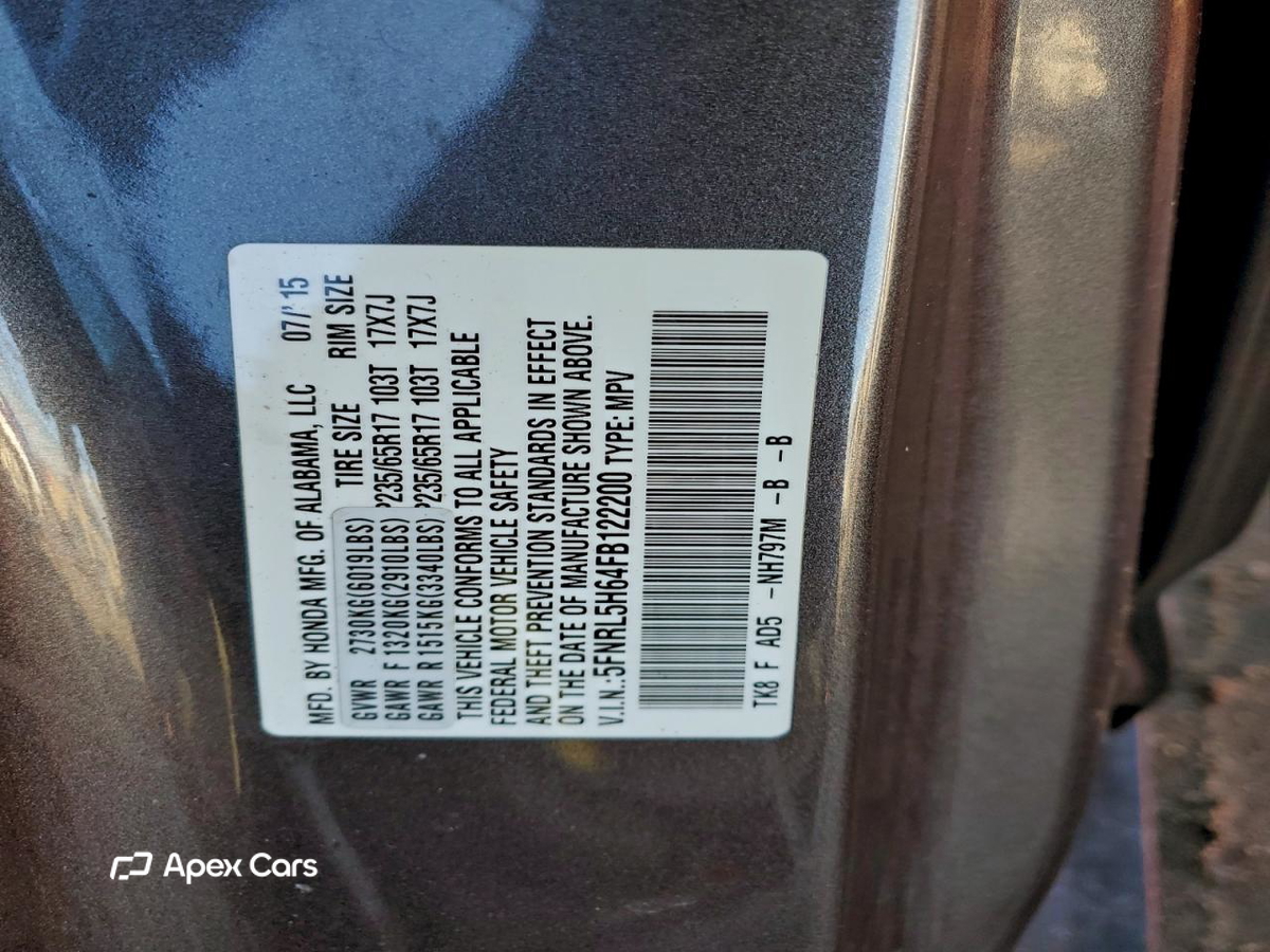 Honda Odyssey 2015