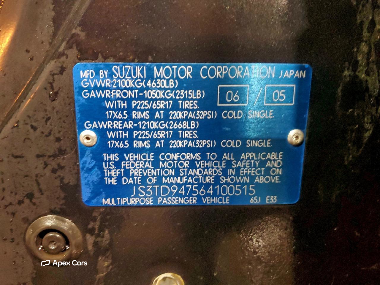 Suzuki Grand Vitara 2006