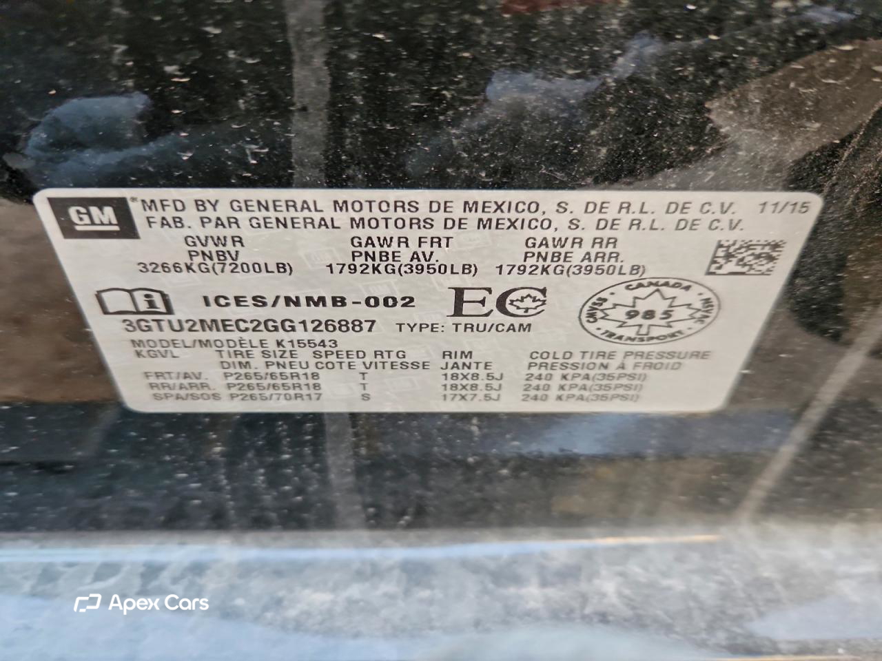 GMC Sierra 2016