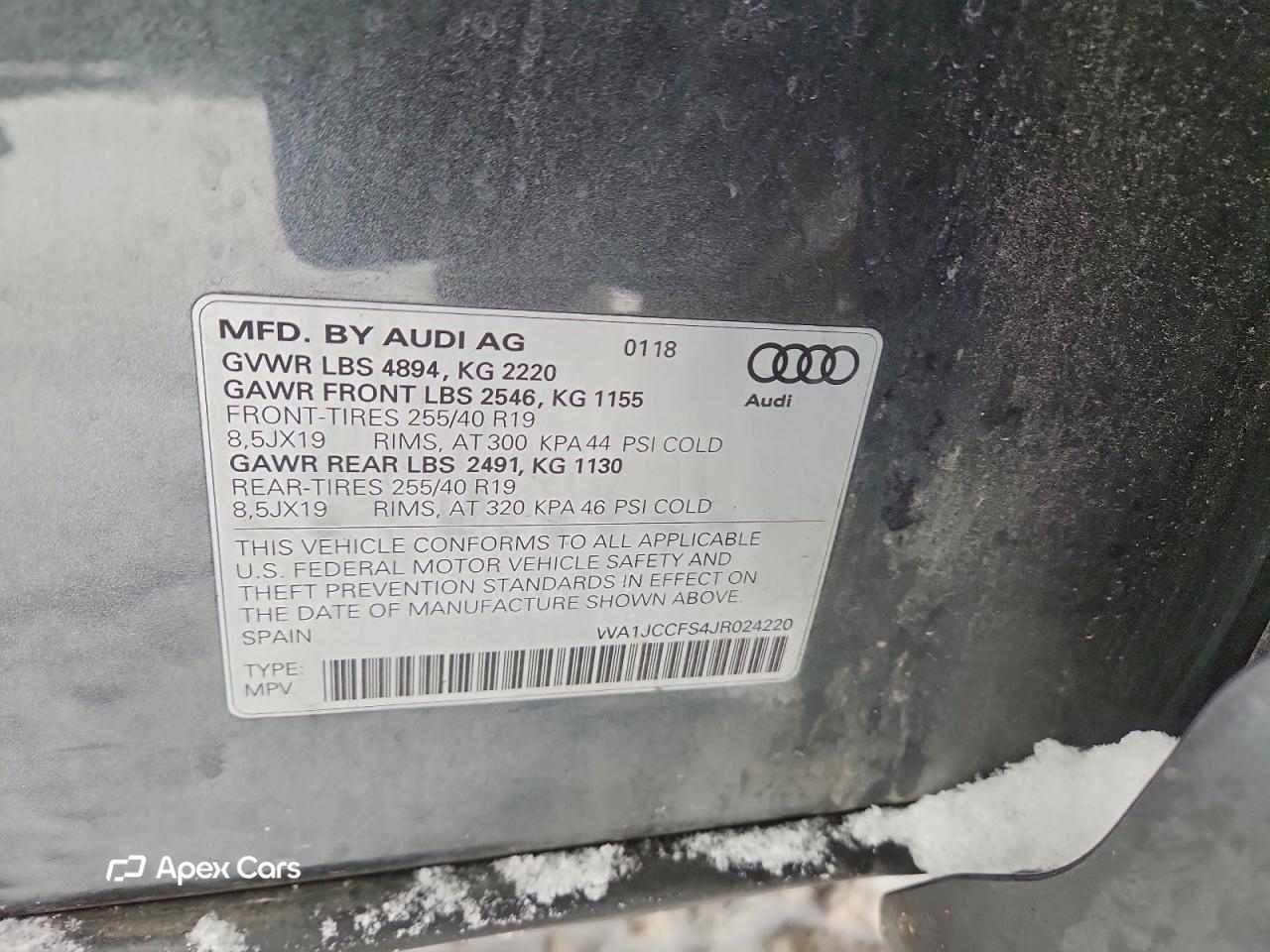 Audi Q3 2018