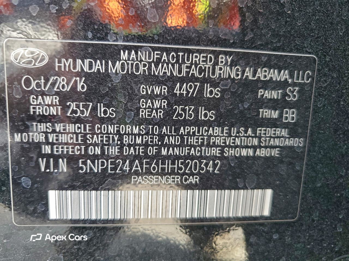 Hyundai Sonata 2017