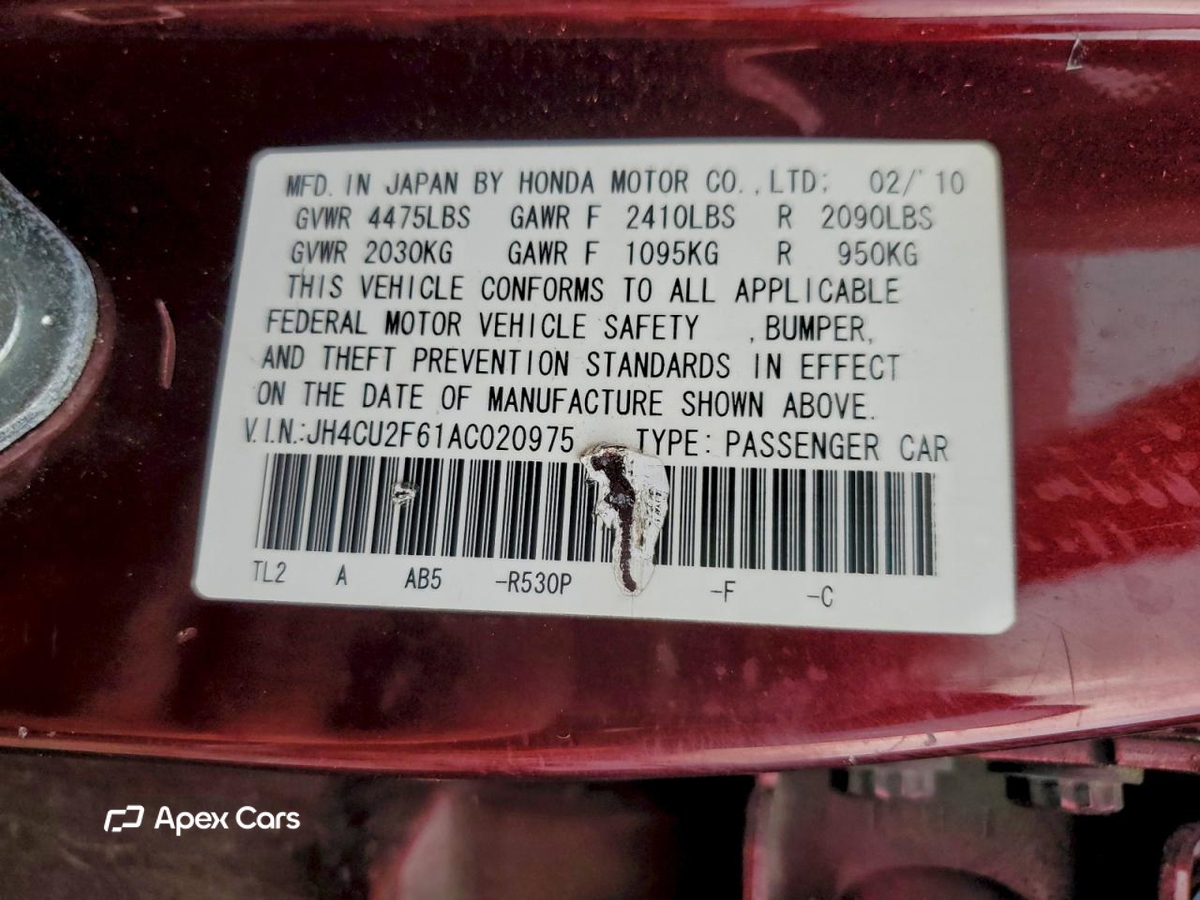 Acura TSX 2010