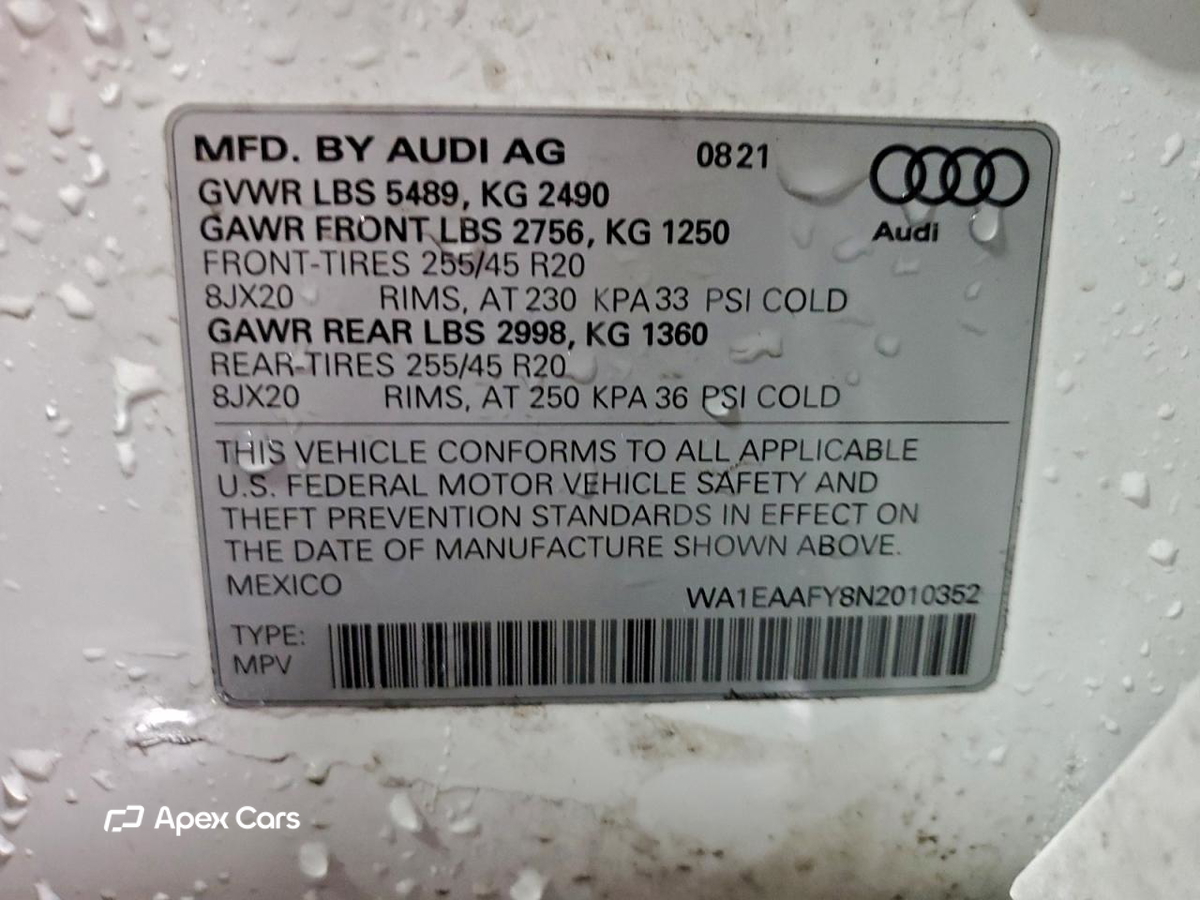 Audi Q5 2022