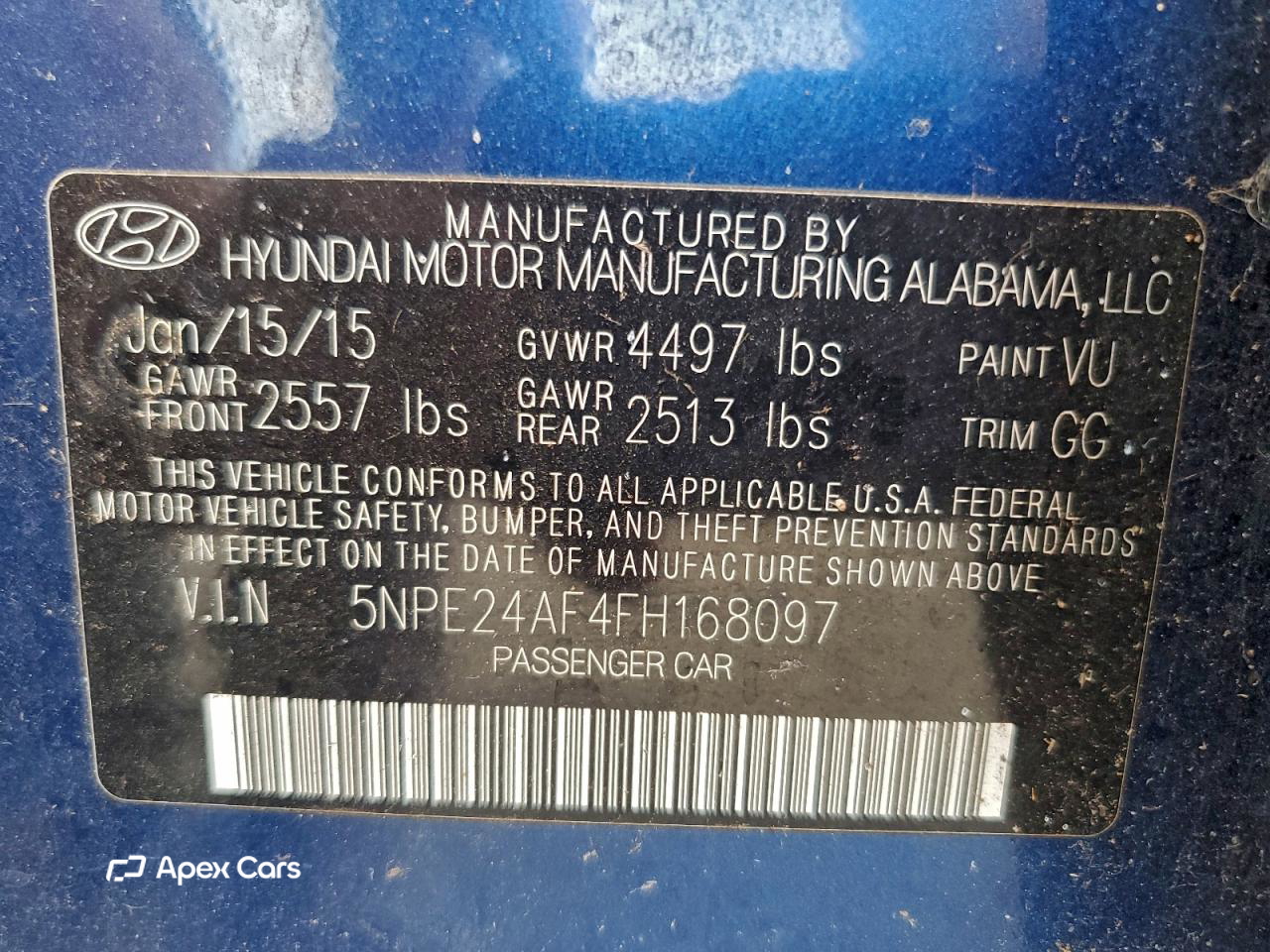 Hyundai Sonata 2015