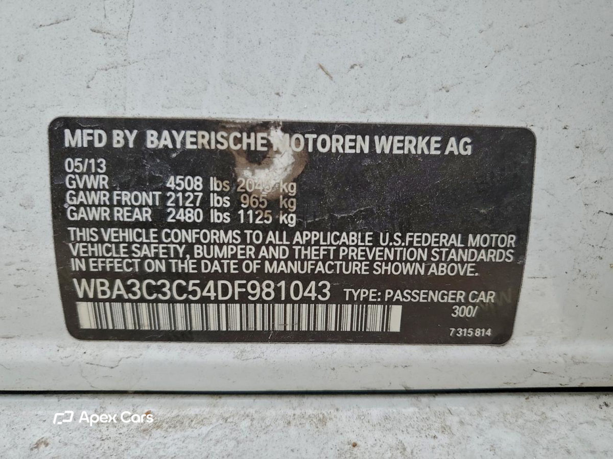 BMW Series 3 2013
