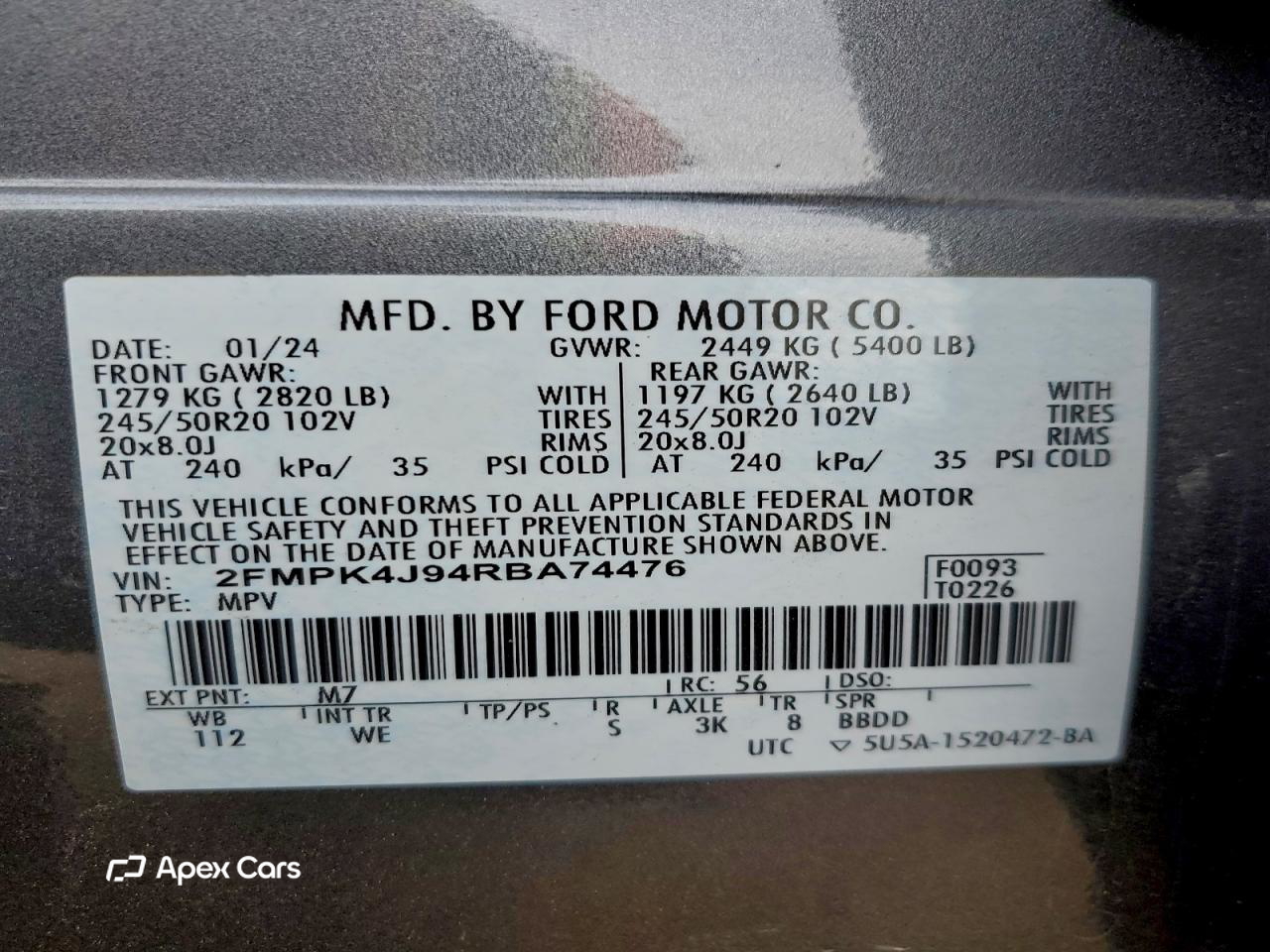Ford Edge 2024