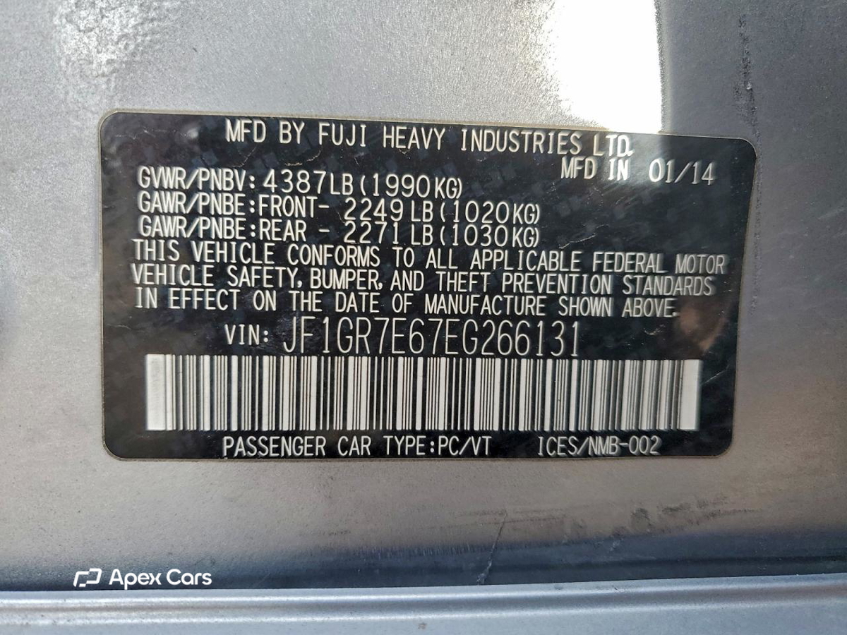 Subaru Impreza 2014