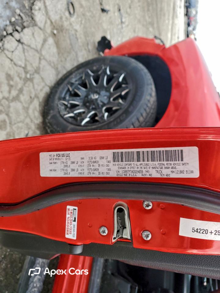 RAM 1500 2016